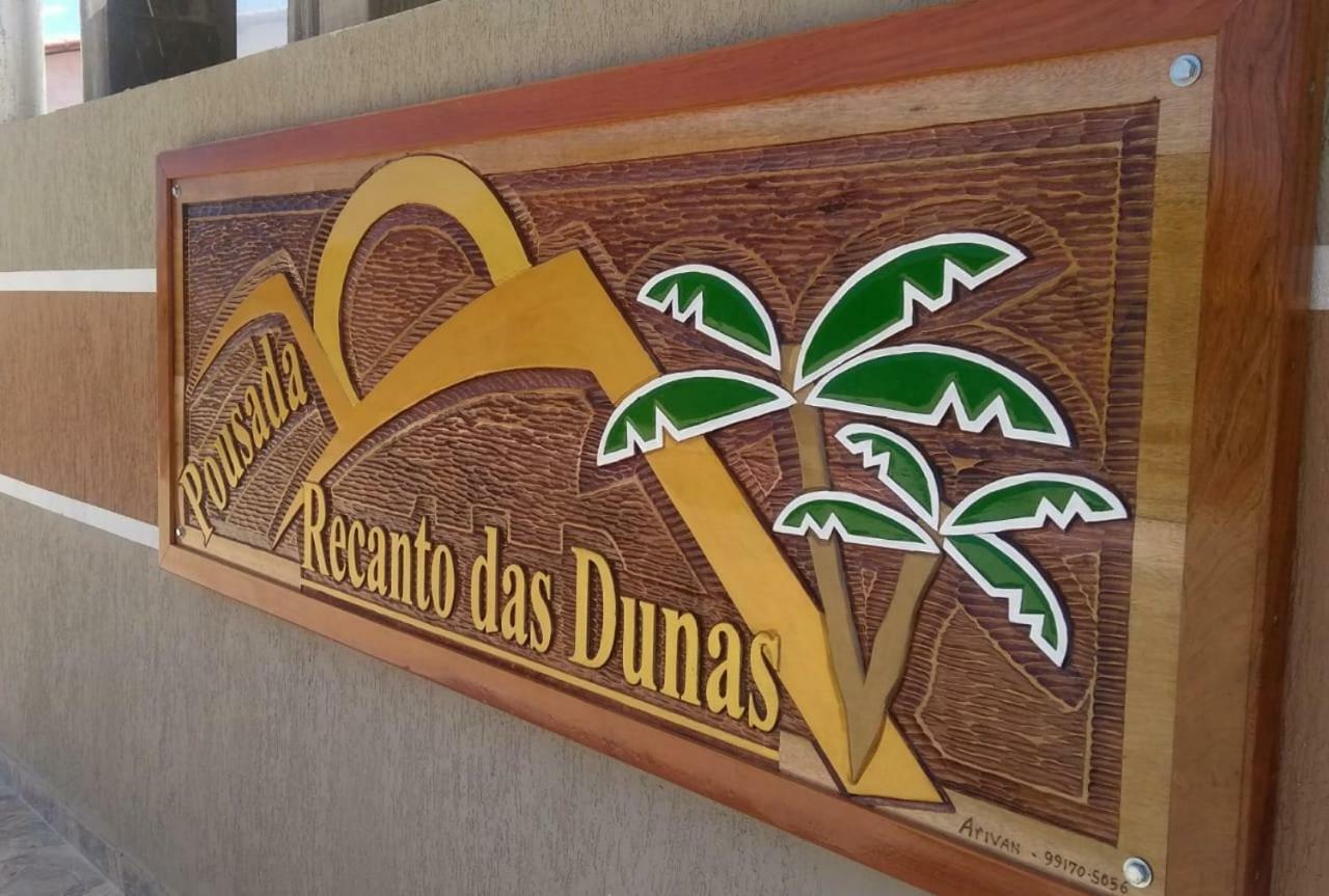 Recanto Das Dunas Hotell Galinhos Exteriör bild